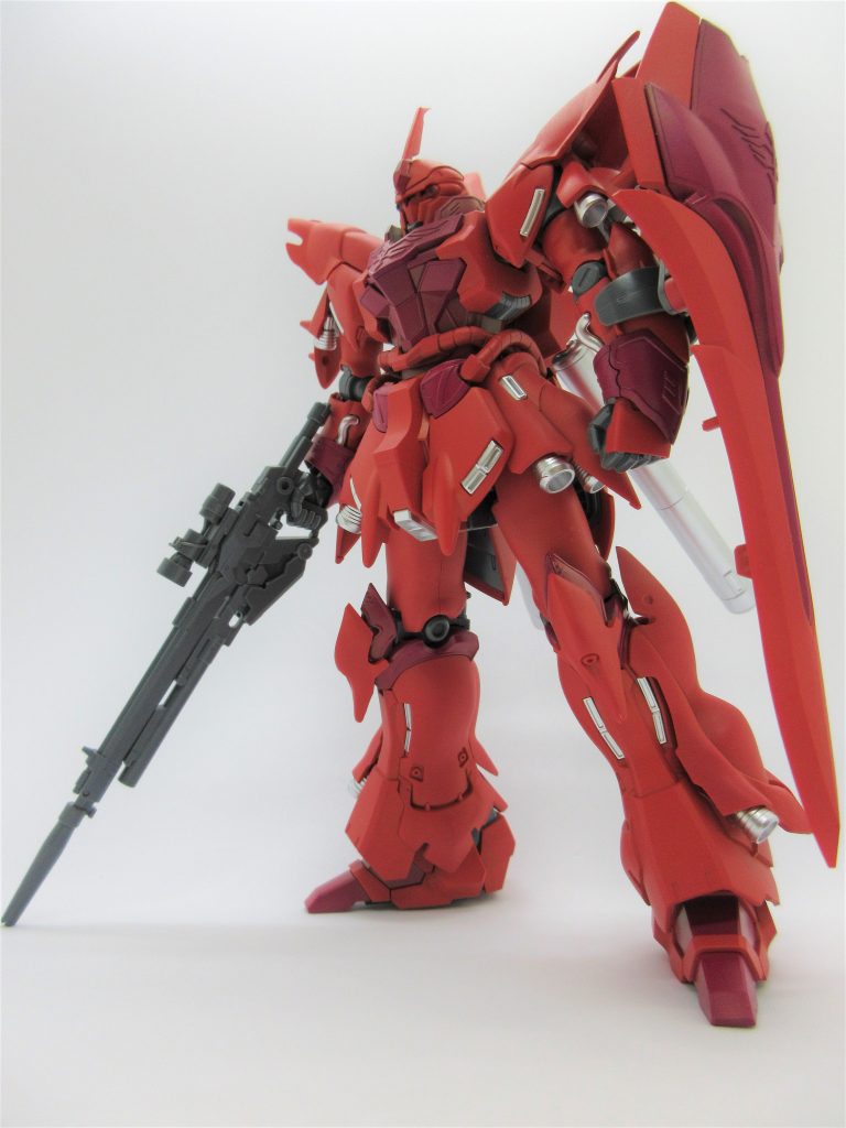 装備。
ライフルとシールドです。