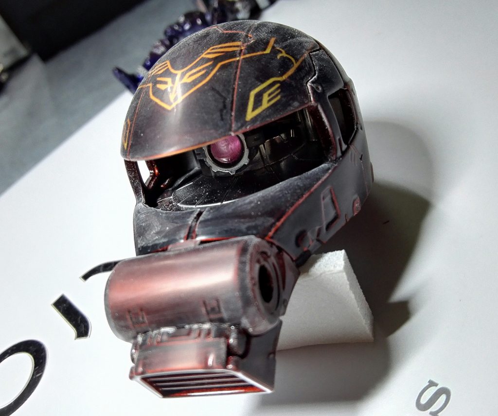 ウレタンクリアを塗装して研ぎ出しなう