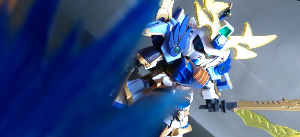 ◯形態-04外異流式 不動剣翼形態02
スピード重視の二刀流に力が加わり、更なるスペックを発揮する。