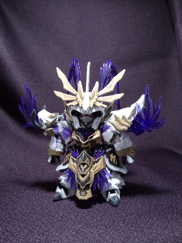 仮面取りました。諸事情(失敗ともいう)で顔部分はシルバーになっています。