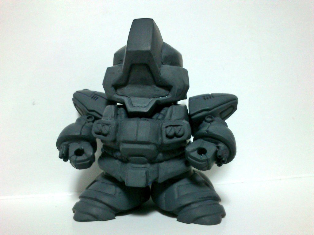 下地はアクリジョンベースカラーで。