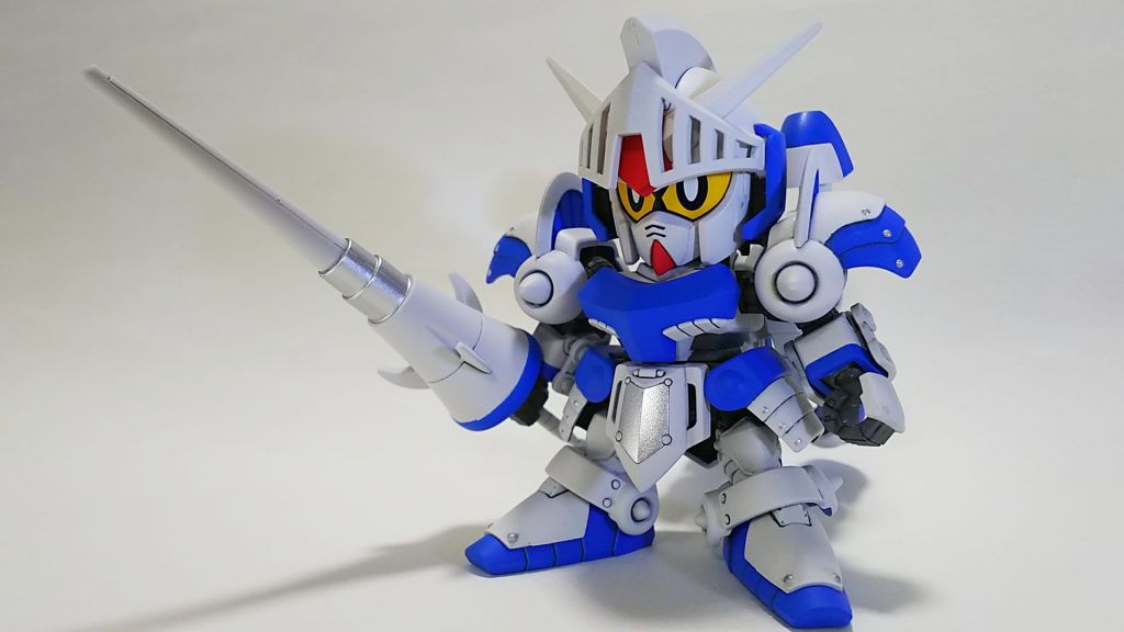 使用カラーはガイアカラーで。

白…コールドホワイト
青…アイスコバルトブルー
赤…エヴァレッド＋コールドホワイト少々
銀…スターブライトシルバー
グレー…ニュートラルグレーIV
アーマー裏地…ニュートラルグレーV