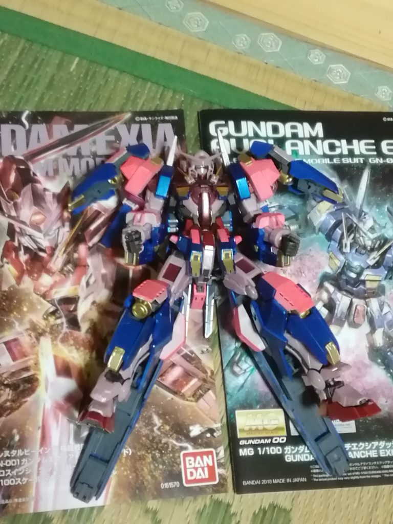 エクシアトランザムバージョン、ガンダムアヴァランチエクシアダッシュとミクシング