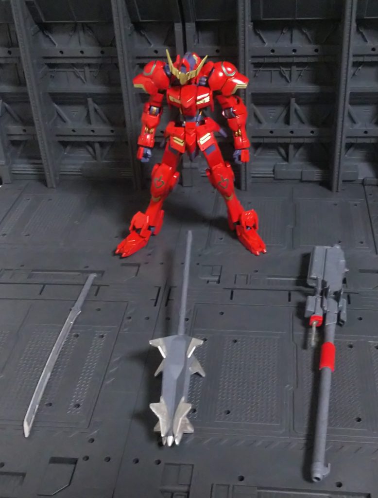 オプションセット1の滑空砲も作成しました。