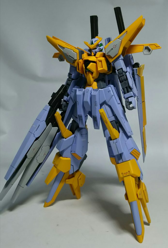 正面。ＺＺⅡの下半身により大分マッシブになったかと思います