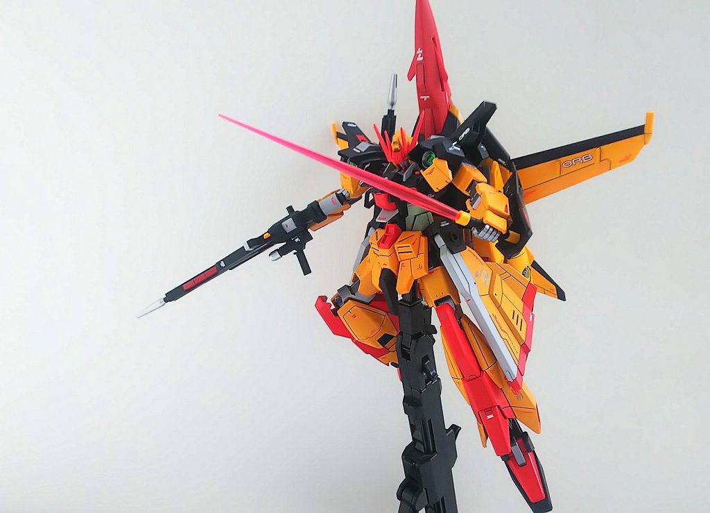 ビームサーベルはムラサメの腰アーマーについているものを併用しています。