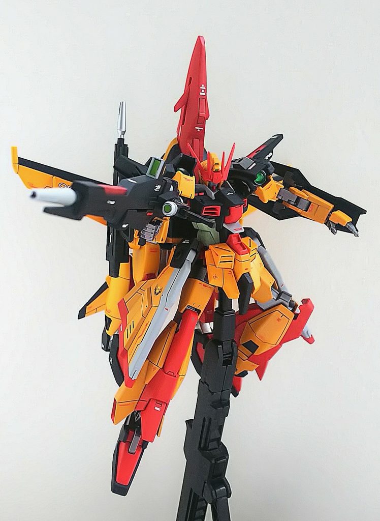最後までご覧いただきありがとうございました!今回はSEEDの世界、ビルドファイターズの世界どちらでも通用しそうなデザインでおさめてみました!
ぶっ飛んだ構成ですがかなり面白い機体に仕上がったと思います!
なにか質問やアドバイスでも何でもいいのでコメントいただければ喜んで答えさせていただきます❤️
黄アメストが完成したので次はラスト青アメスト!