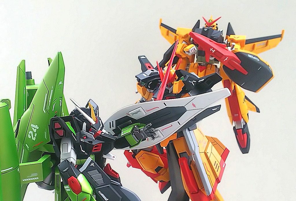 戦闘中バックパックから素早く可変する過程を再現してみました!!