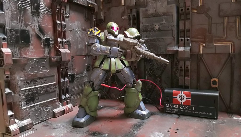 ザクマシンガンもね。