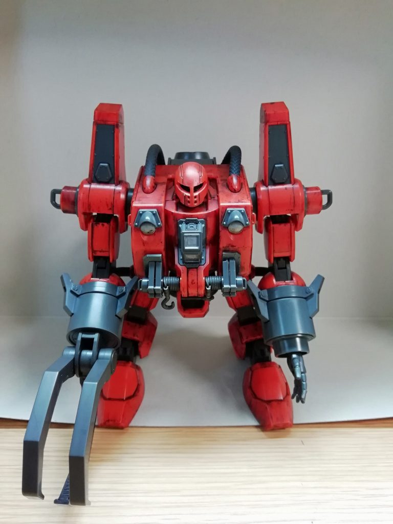 モビルワーカー　マッシュ機　ウェザリング–2枚目/制作者：GB グッドベリー