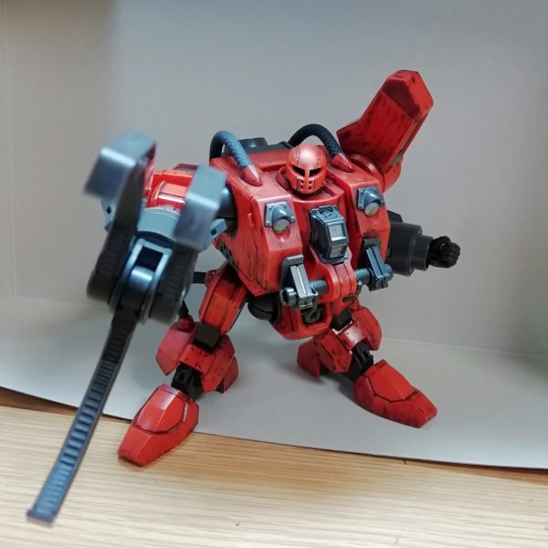 モビルワーカー　マッシュ機　ウェザリング