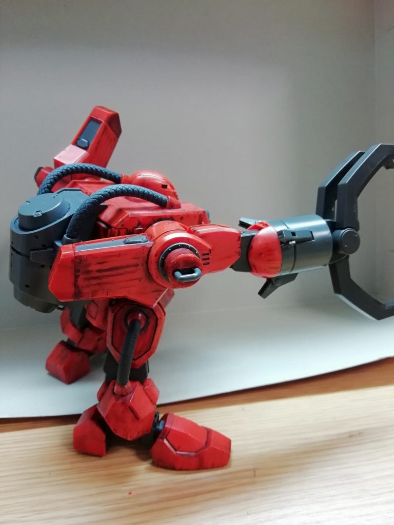 モビルワーカー　マッシュ機　ウェザリング–5枚目/制作者：GB グッドベリー