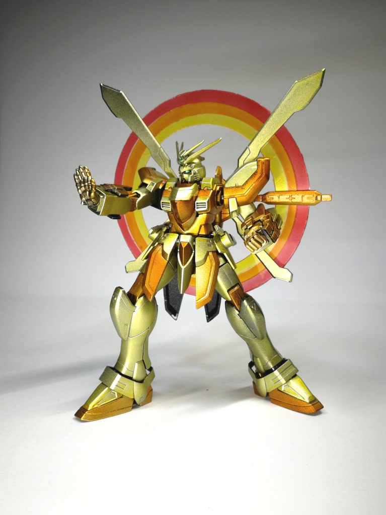 ゴッドガンダム~明鏡止水–4枚目/制作者:かわはぎ