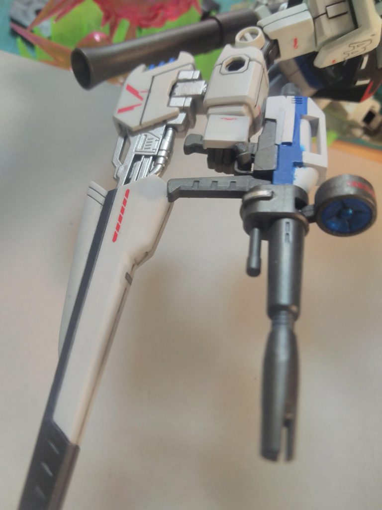 ビームライフルにもフリーダムのルプスビームライフルを意識したカラーリングにしました。