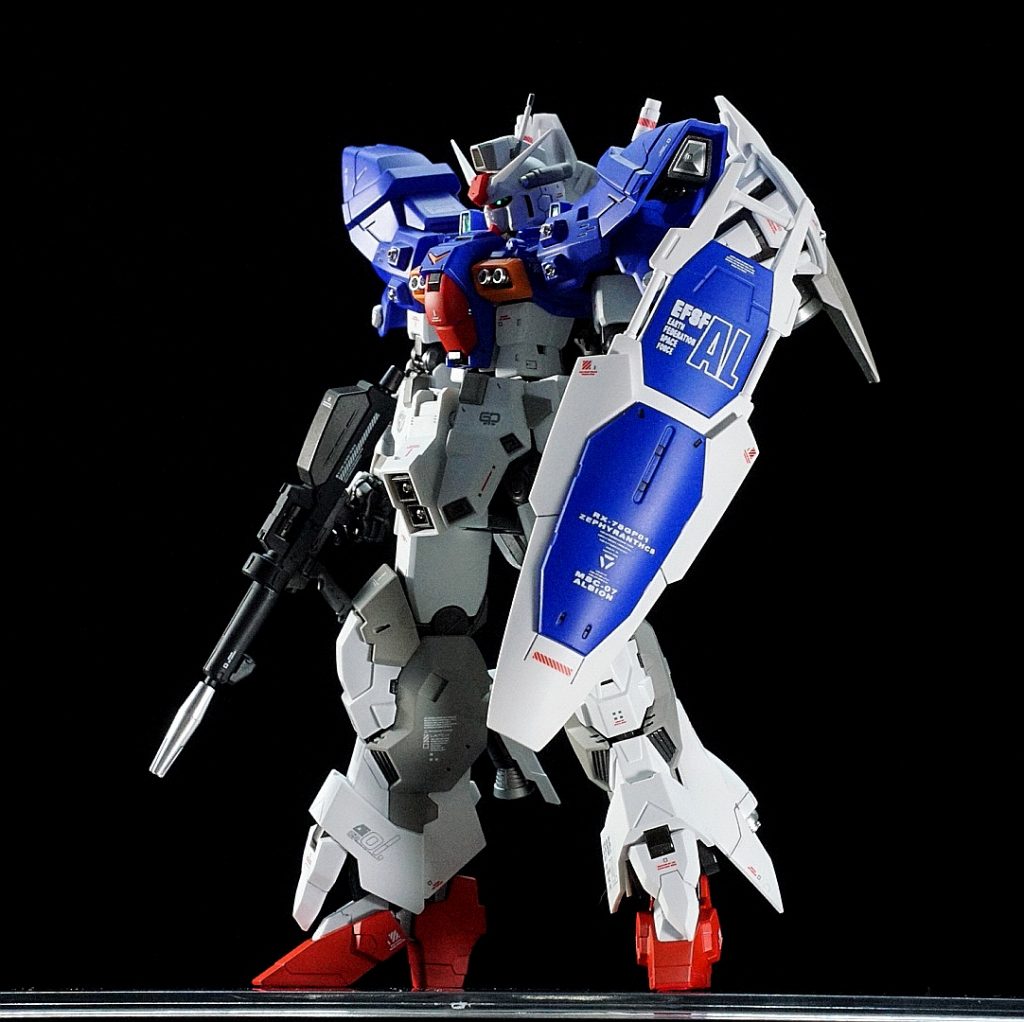 それなりにまとまってくれたと思います。脚長のシュッとしたGP01。好みの体型にできたと思います。