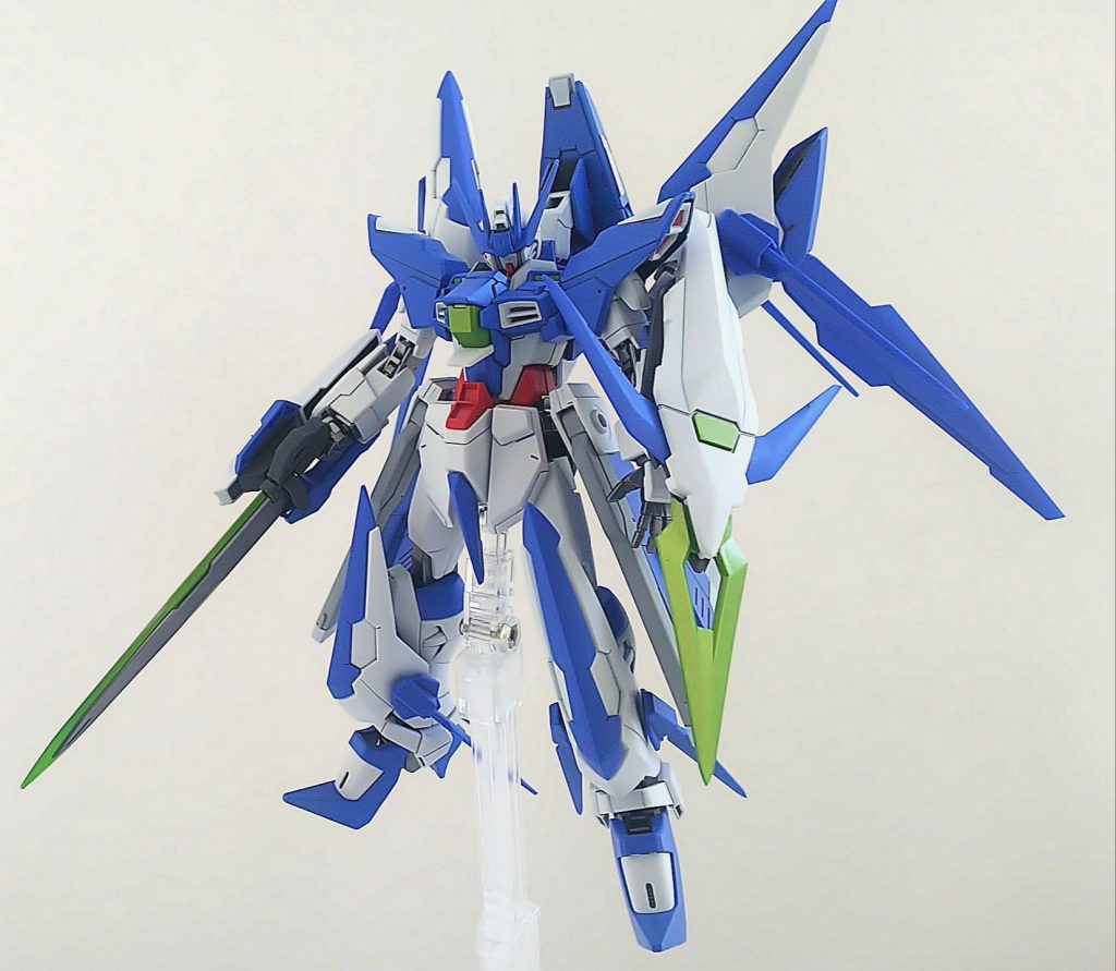 デカール前です!バックパック無しの素体状態も実はお気に入りです。