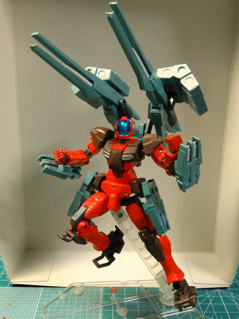 HWSを装備
オレンジ色に緑色が映える…!