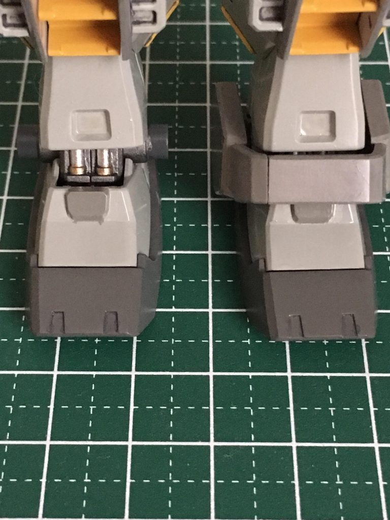 シリンダーも塗装！(隠れて見えない