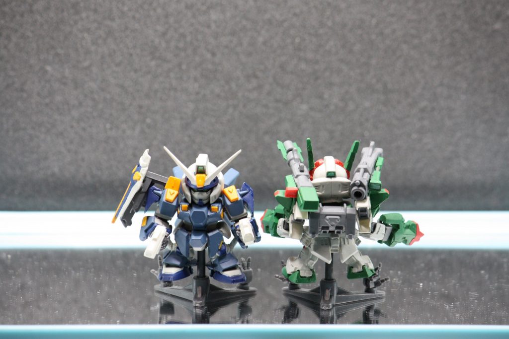 GAT-X1022｢ブルデュエル」＆GAT-X103AP｢ヴェルデバスター｣–2枚目/制作者：monaka