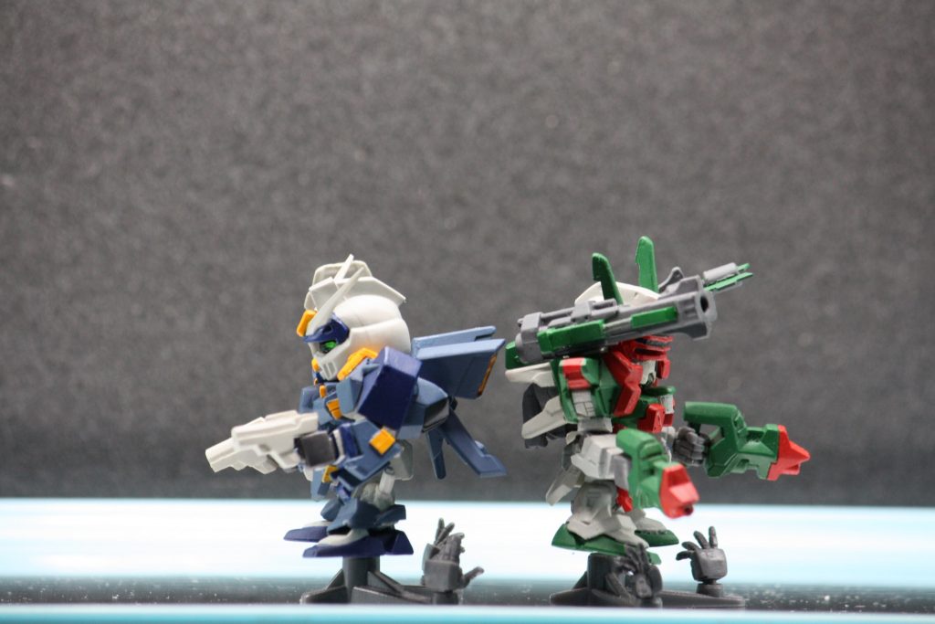 GAT-X1022｢ブルデュエル」＆GAT-X103AP｢ヴェルデバスター｣–3枚目/制作者：monaka