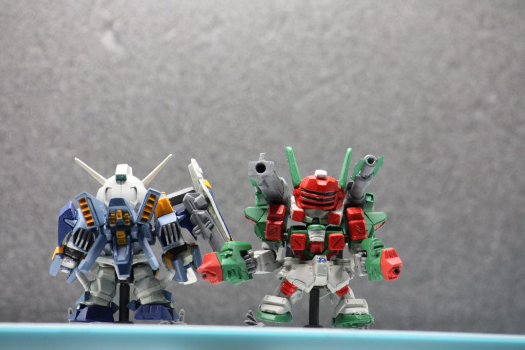 GAT-X1022｢ブルデュエル」＆GAT-X103AP｢ヴェルデバスター｣–5枚目/制作者：monaka