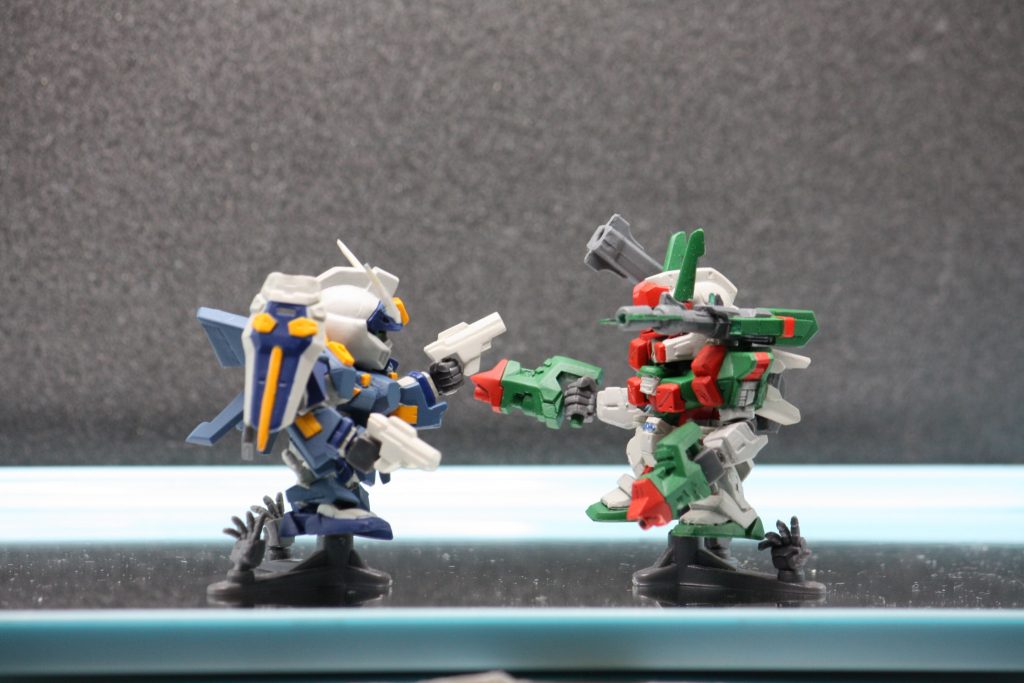 GAT-X1022｢ブルデュエル」＆GAT-X103AP｢ヴェルデバスター｣–4枚目/制作者：monaka