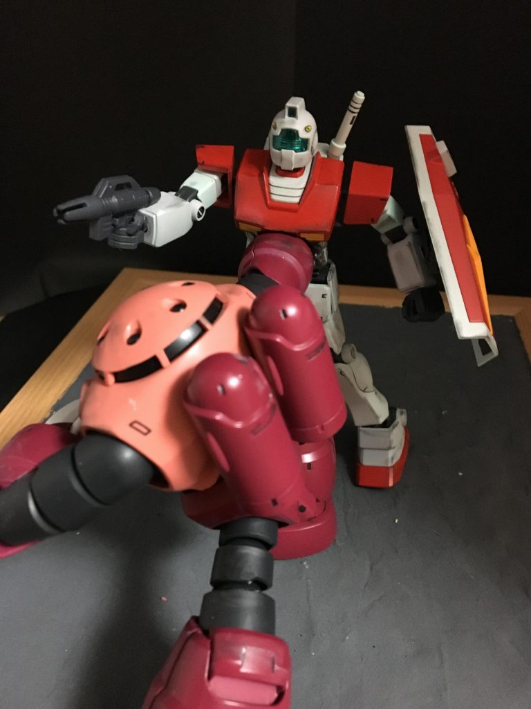 ジャブローに散るのジオラマ–3枚目/制作者:ogagaga