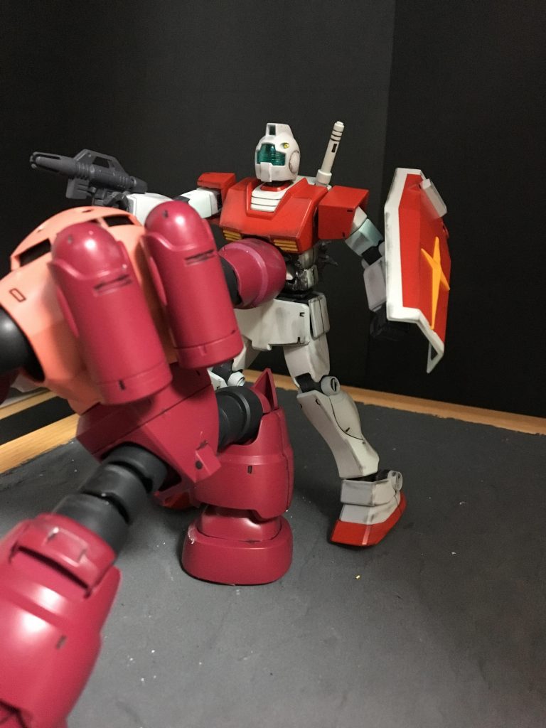 ジャブローに散るのジオラマ–4枚目/制作者:ogagaga