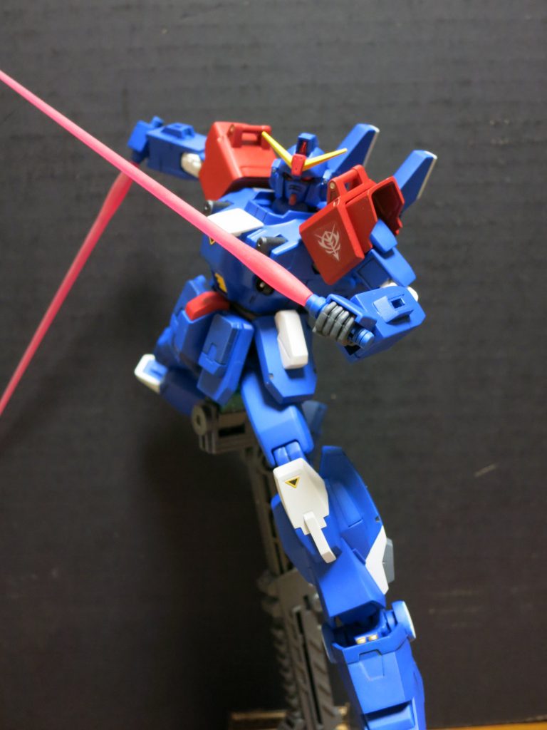 Gジェネ等でも披露した姿がイメージ。ニムバスと言うと、飛び道具よりも二刀流というイメージがあるんですよね。