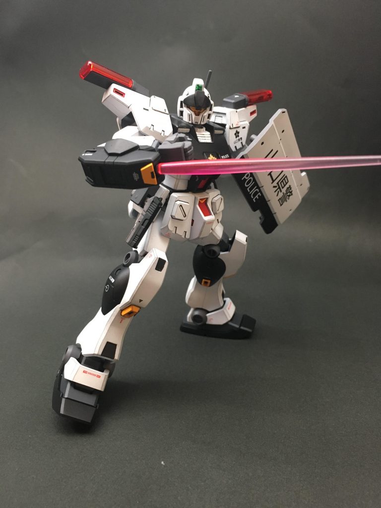 【エマージェンシー】ジム・デカスタム 山口県警配備型–3枚目/制作者:D.saku