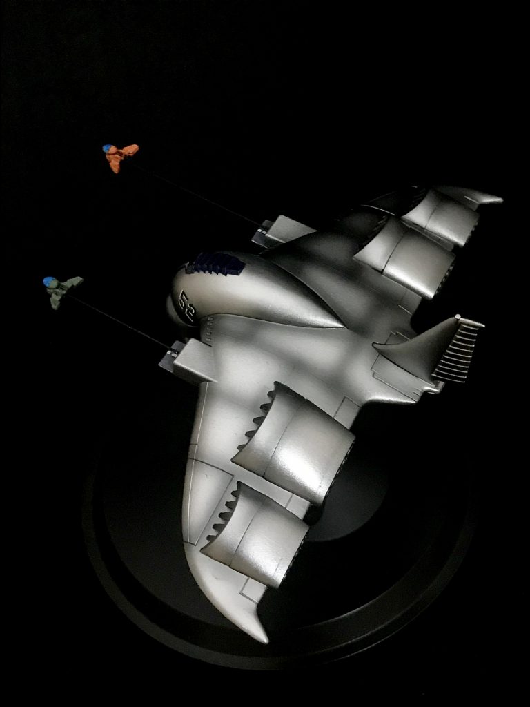 ガウ攻撃空母　シルバー塗装–6枚目/制作者：Drossel