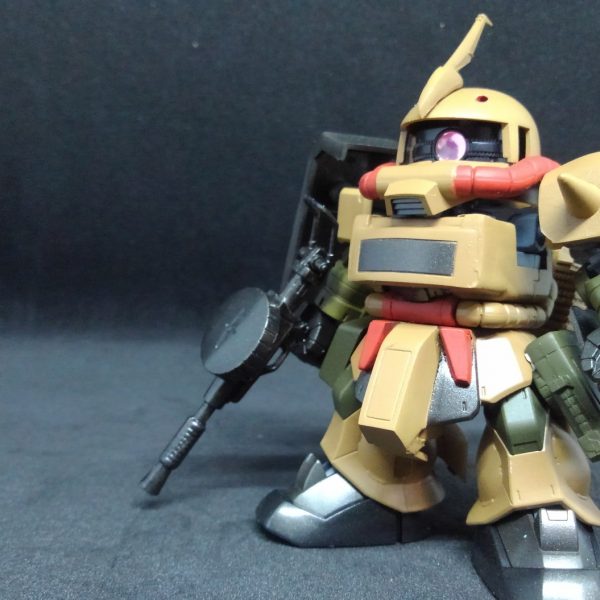 SD MS-06D ザク・デザートタイプ（クロスシルエット改造