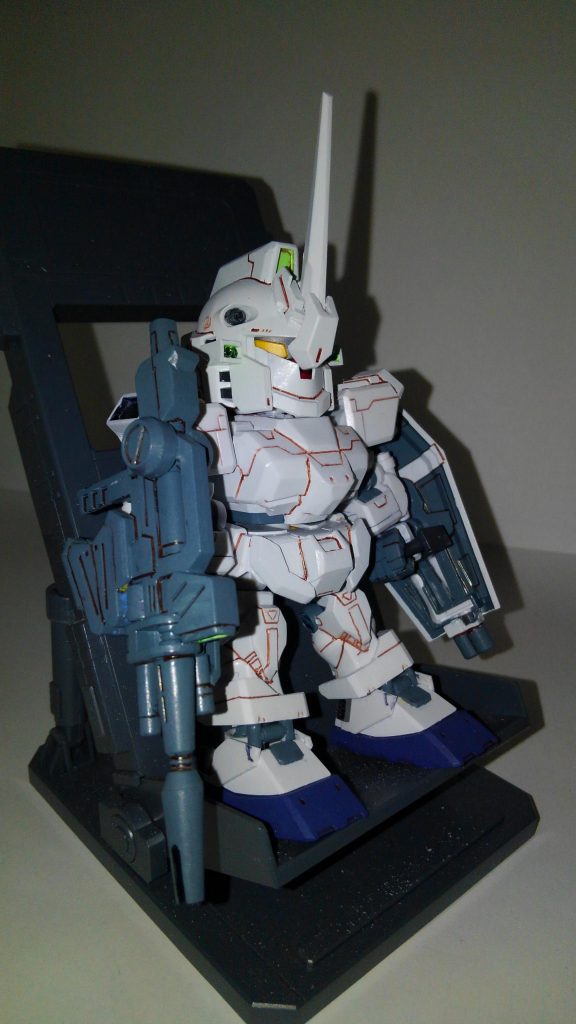 一年戦争にユニコーンをぶちこみたかった。今では反省している(゜∀。)コレくらいなら一年戦争時の技術力でいけるよね(笑)