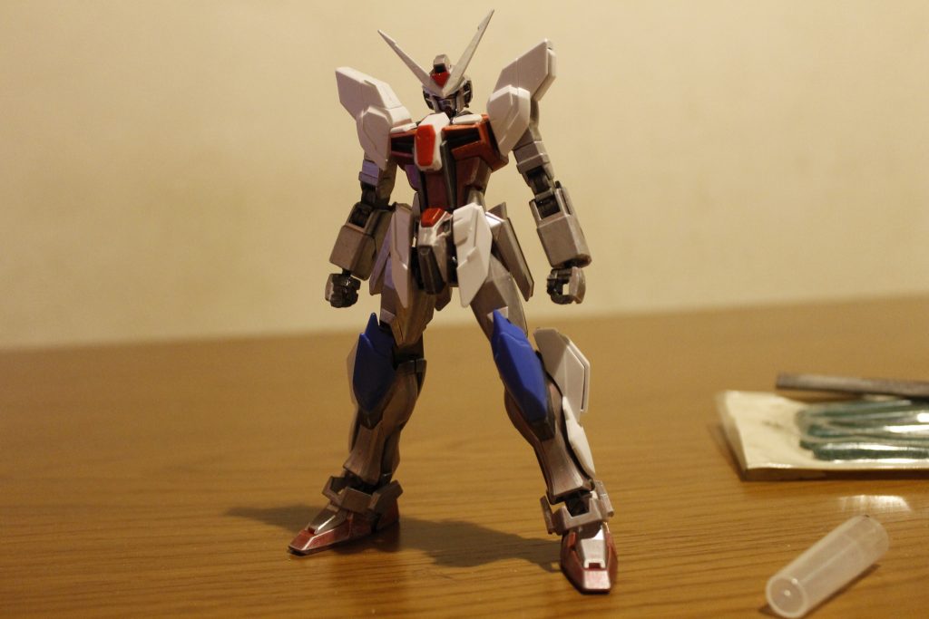 ある日拾った塗装が凄いルージュをベースにアメイジングエクシア、X魔王を主にミキシングしています。