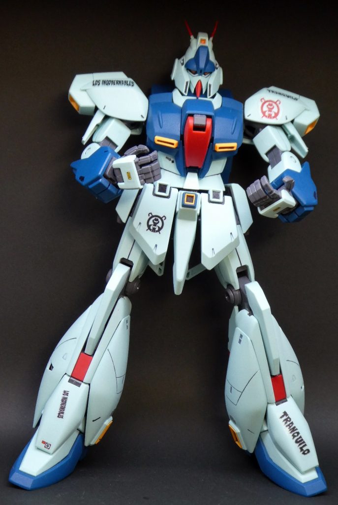 正面から。来い この野郎!シャア この野郎!