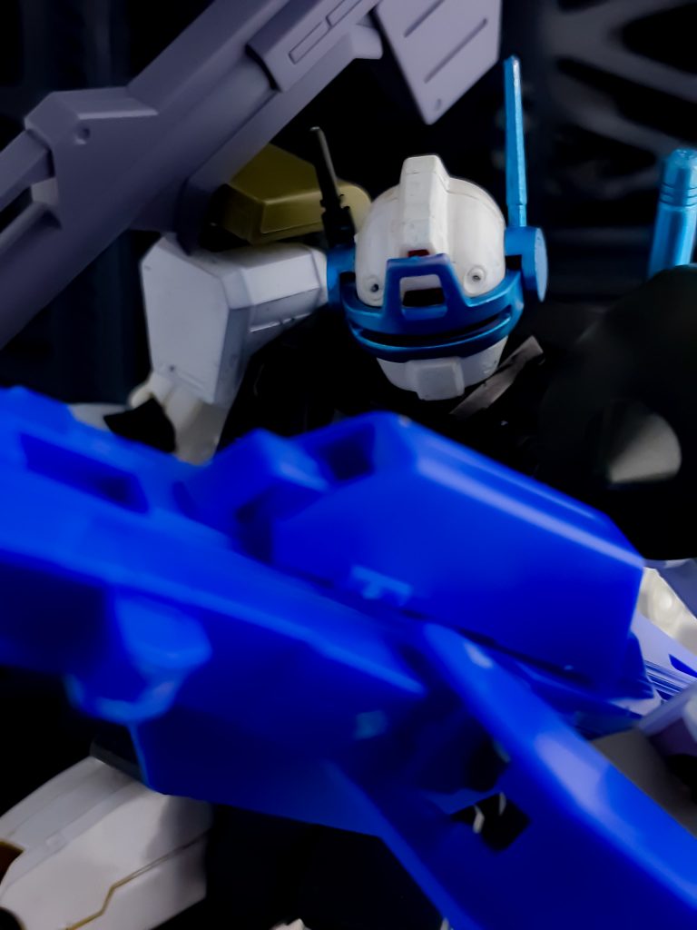 後に全天周囲モニター等の近代化改修も行われる。その際、フブキ中尉の反応速度に追随できるよう、マグネットコーティングも施された。これによりグリプス戦役時の第三世代MSとも互角に渡り合ったと言われている。また同戦役時にはガンダムMk-2と同型のバズーカを愛用し、Zガンダムのハイパーメガランチャーの実戦テストも担当していた。