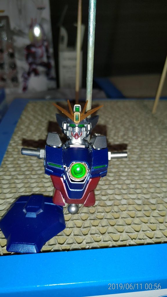 上半身だけ見てたらウイング系小さいんですよね