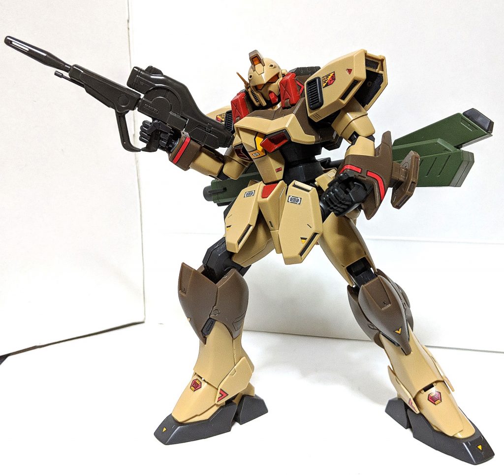 以上、ガンイージ(陸戦タイプ)でした
これまでのガンイージと大きく異なるカラーリングや細部の違いがあったりとこれはこれで別の良さがあるキットだと思いました