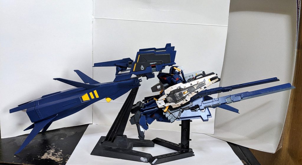 HG　ガンダムTR-1［ヘイズル・ラー］第2形態 ブースター装備–2枚目/制作者：マルミコアロ