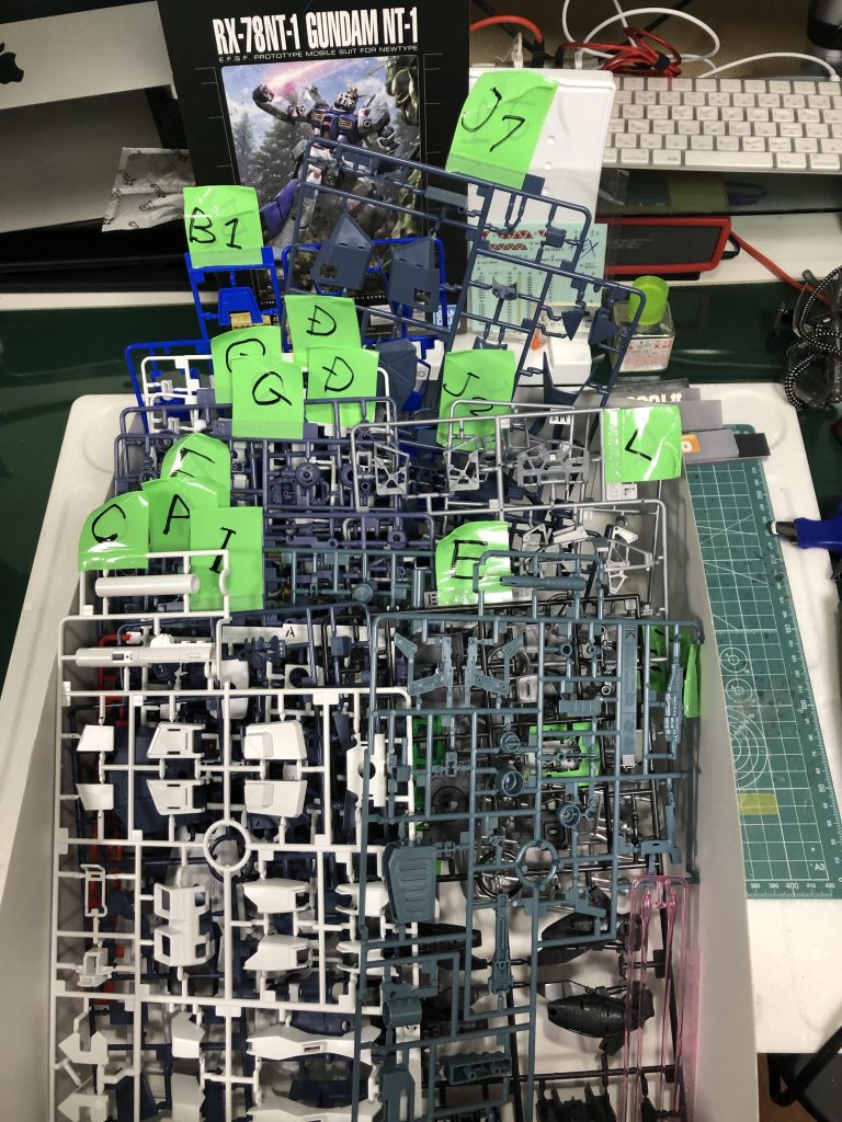 MG ガンダムNT-1 Ver.2.0–3枚目/制作者：いま
