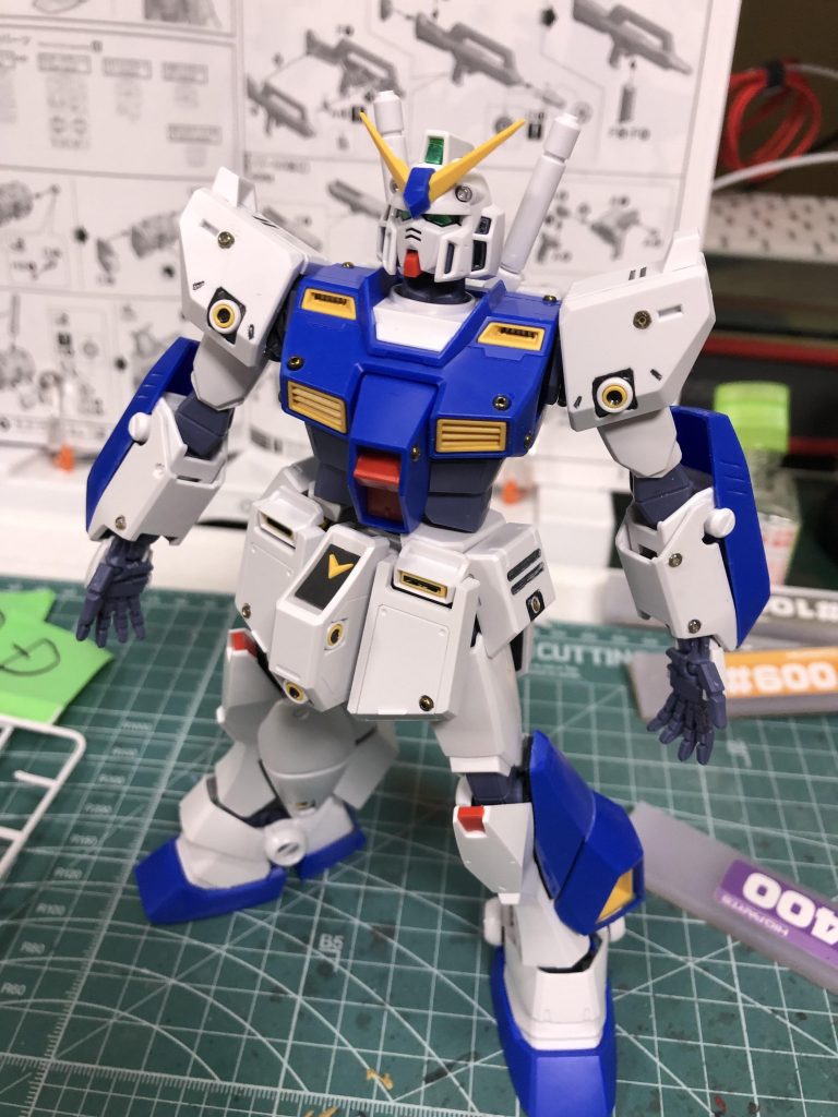 MG ガンダムNT-1 Ver.2.0–3枚目/制作者：いま