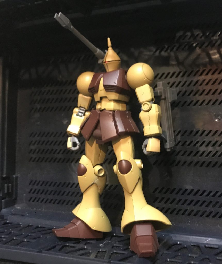 ザクキャノンの装備をもってきました。