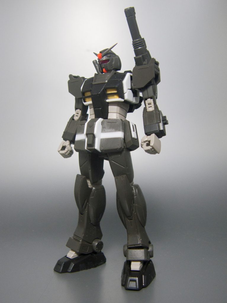 途中経過、足首のガードを独立可動化