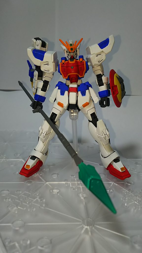 ジーエンアルトロンにナタクの頭、肩、膝、腰フロントアーマーを取り付けました。
ビームグレイブはＨＧＢＣバリスティックウェポンを加工してます。