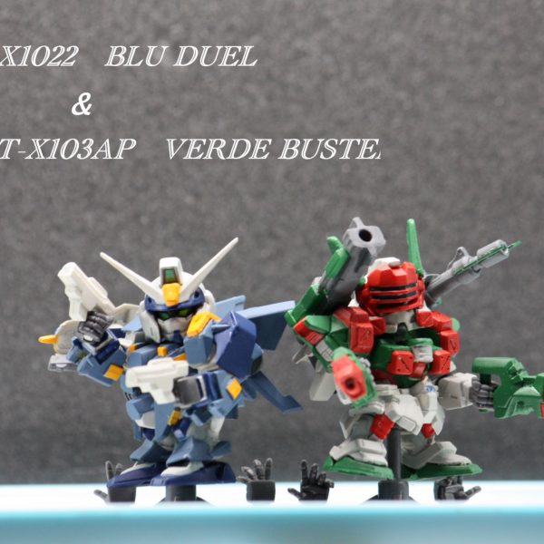 GAT-X1022｢ブルデュエル」＆GAT-X103AP｢ヴェルデバスター｣