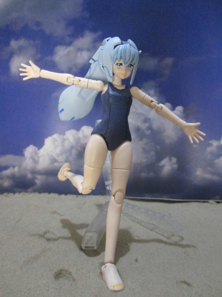 わーい、海だー