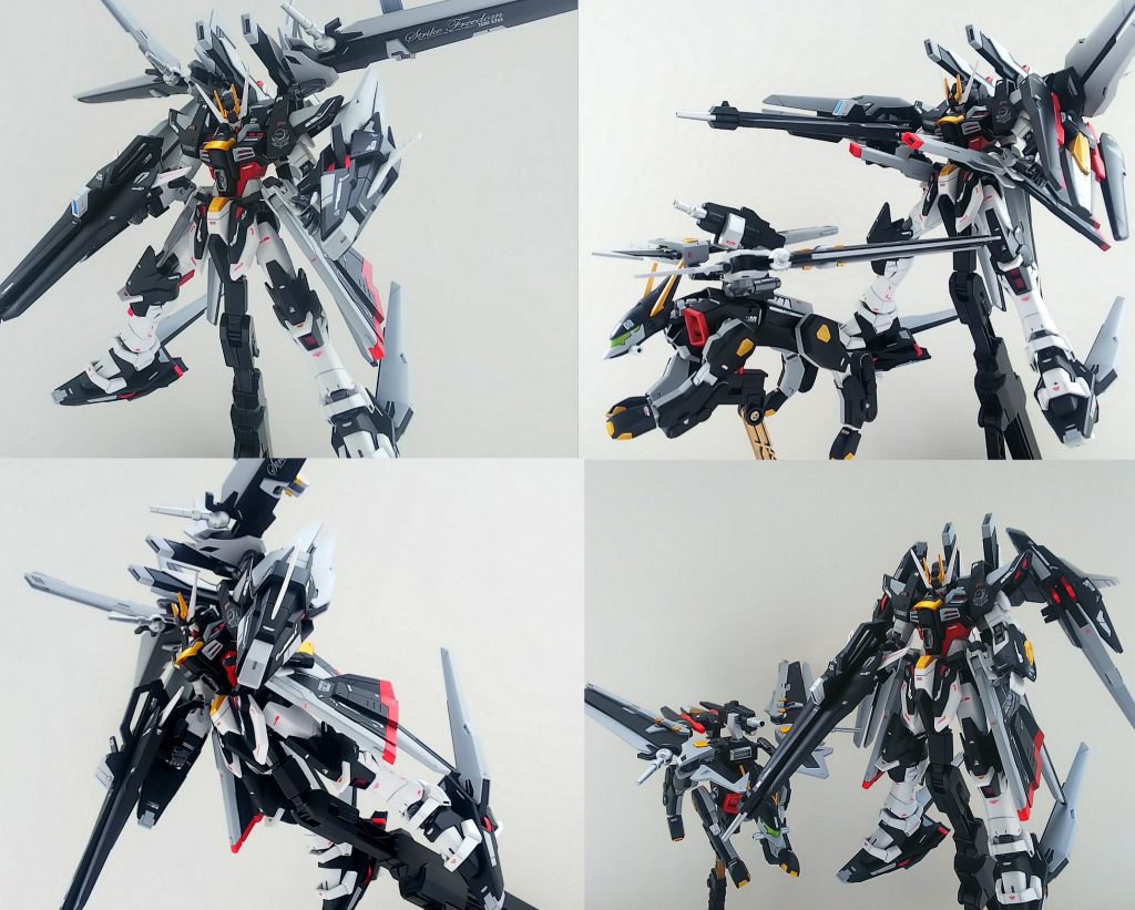 機体名
アメイジング ストライクフリーダム
デットエンドサーガ
支援機
ハウンドドッククロハチ
■使用キット
HGBF アメスト×2
HGBD ガンダムラヴファントム
HG ガンダムヴィダール(スカートのみ)
HG リボーンズガンダム(盾のみ)
HG バクゥ
■設定
手の怪我でスランプ中のアドウ・サガがアランの私室からアメスト予備パーツを盗み改良した姿!
その後アドウの気持ちに答えたアランが支援機を操り2人で世界大会を目指す。
クロハチが各種武装を背負い戦闘中に換装が可能。
■コメント
はじめてカラバリ以外のミキシングに挑戦してみようと思った思い入れのある作品です!何度か改修して今の姿になりました。支援機なども頭でイメージするだけで普段は実行しないのですが自身のスキルアップのために取り組みました。
🐺🐺🐺🐺🐺🐺🐺🐺🐺🐺🐺🐺🐺🐺🐺🐺
