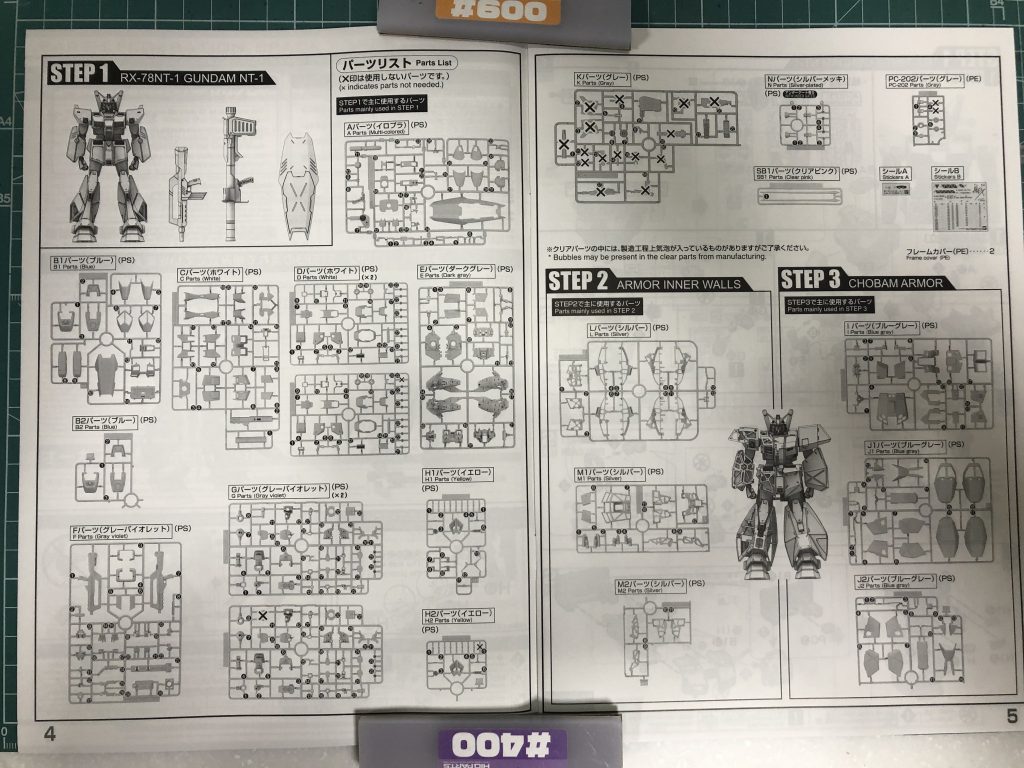 MG ガンダムNT-1 Ver.2.0–4枚目/制作者：いま