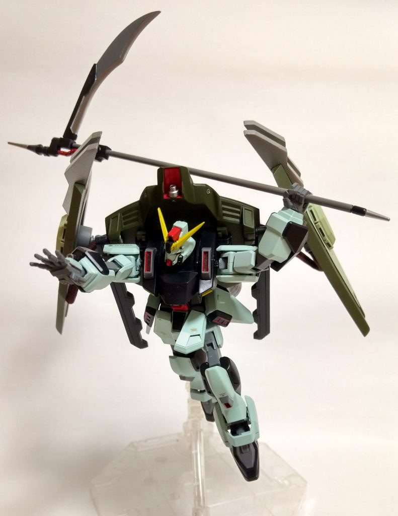 アクションポーズ
シャニ『あの強いヤツ…逃がすかよぉ!』
