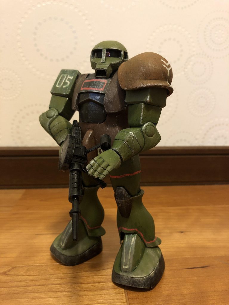 旧キット旧ザク–2枚目/制作者：bunta